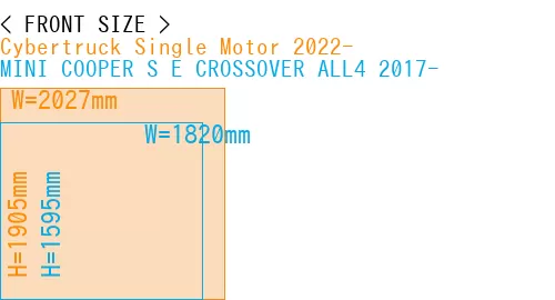 #Cybertruck Single Motor 2022- + MINI COOPER S E CROSSOVER ALL4 2017-